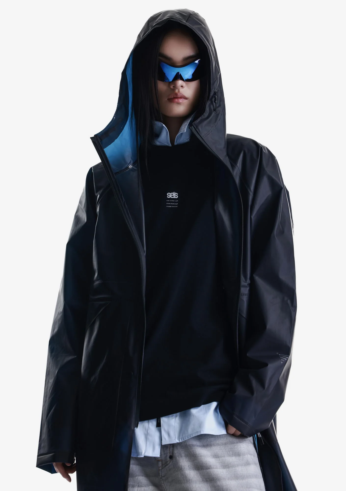 TETHYS Welded Transformable Raincoat Qu575 - Image 34