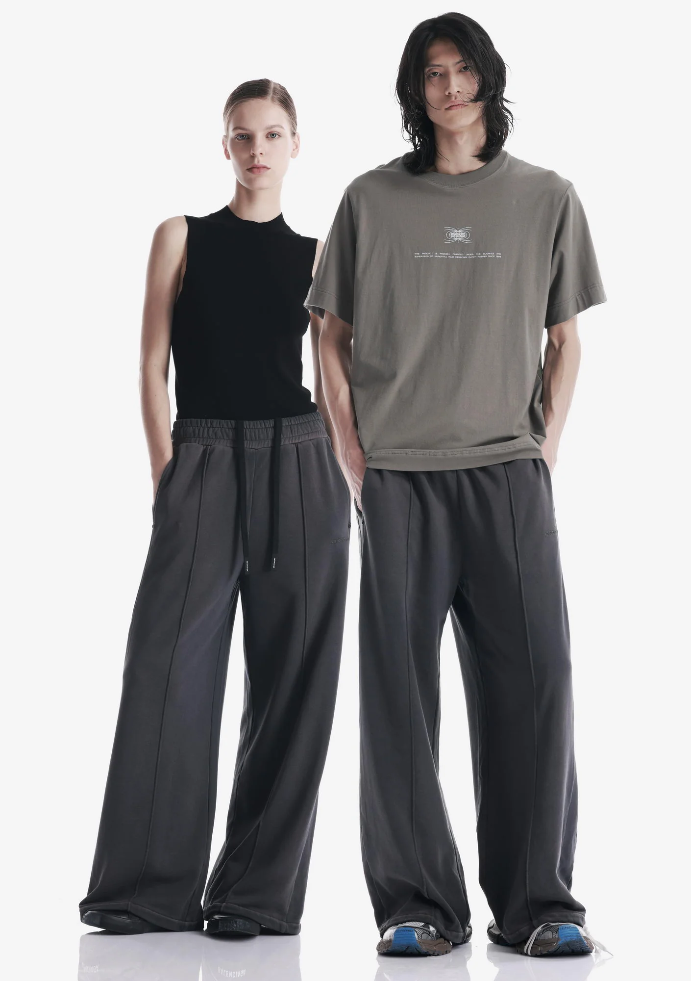 FRISSON Wide Jersey Pants Ru227