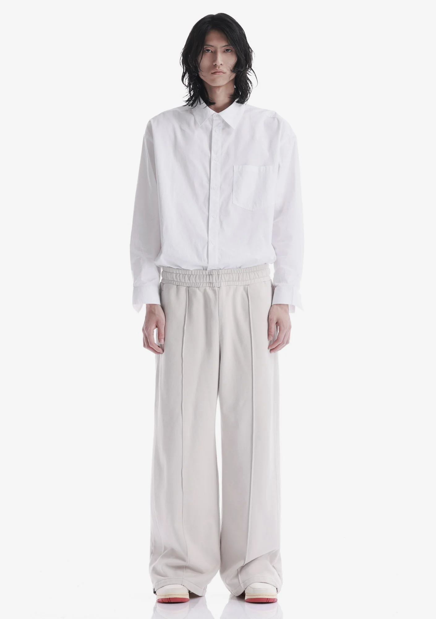 FRISSON Wide Jersey Pants Ru227 - Image 31