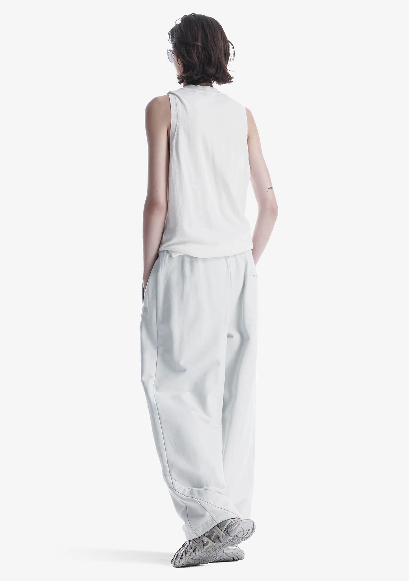 FRISSON Wide Jersey Pants Rw220 - Image 20