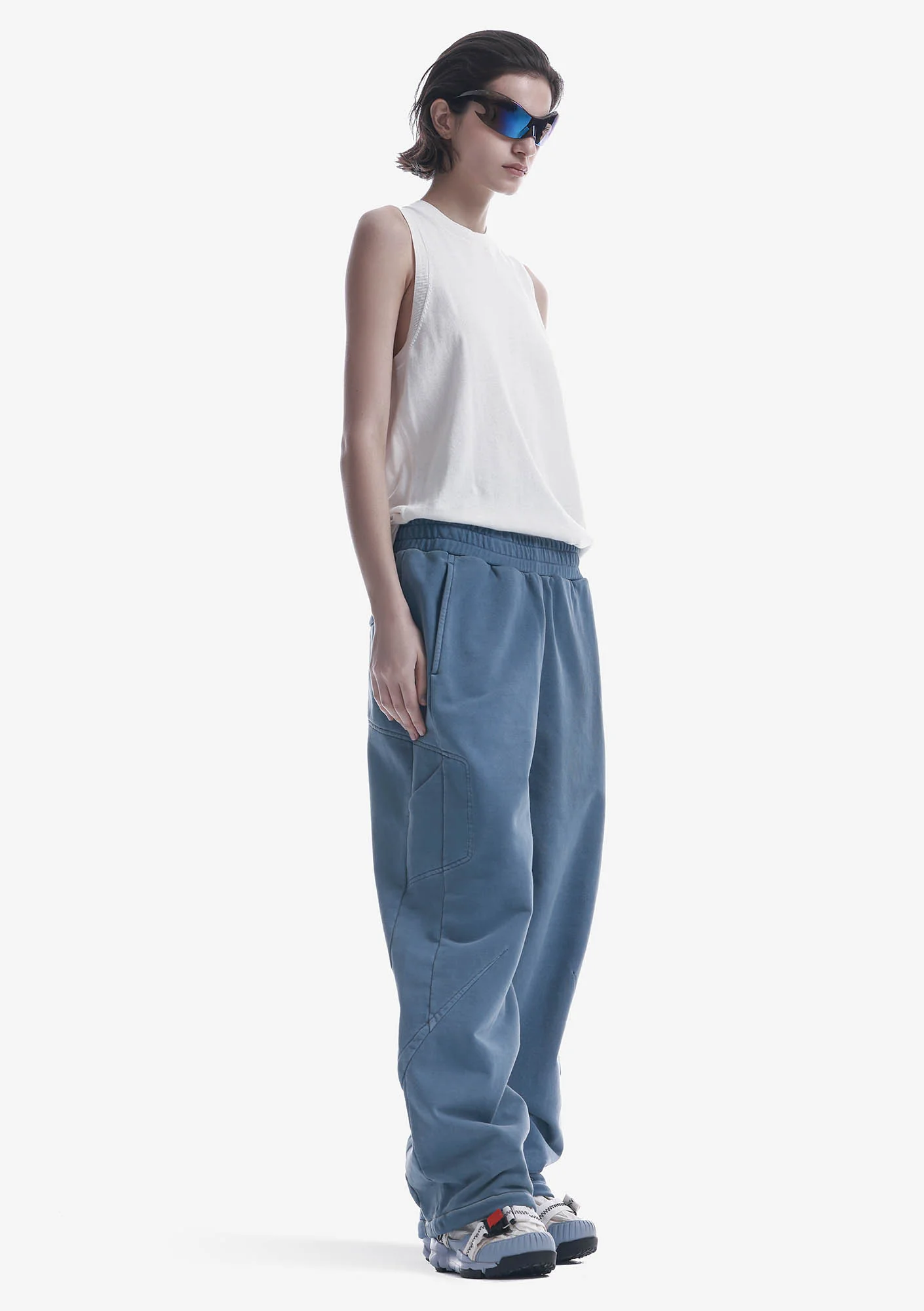 FRISSON Wide Jersey Pants Rw220 - Image 28