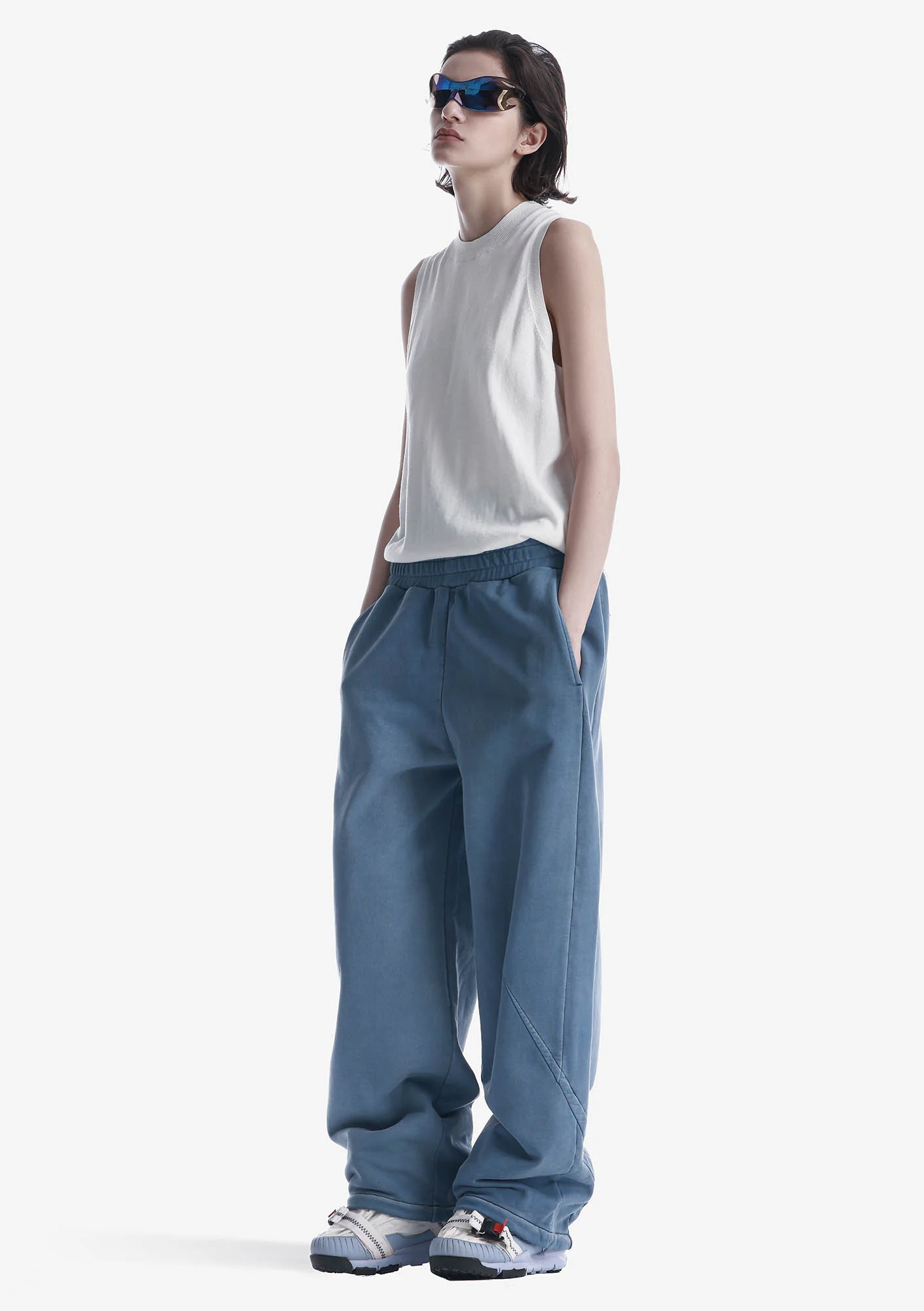 FRISSON Wide Jersey Pants Rw220 - Image 31