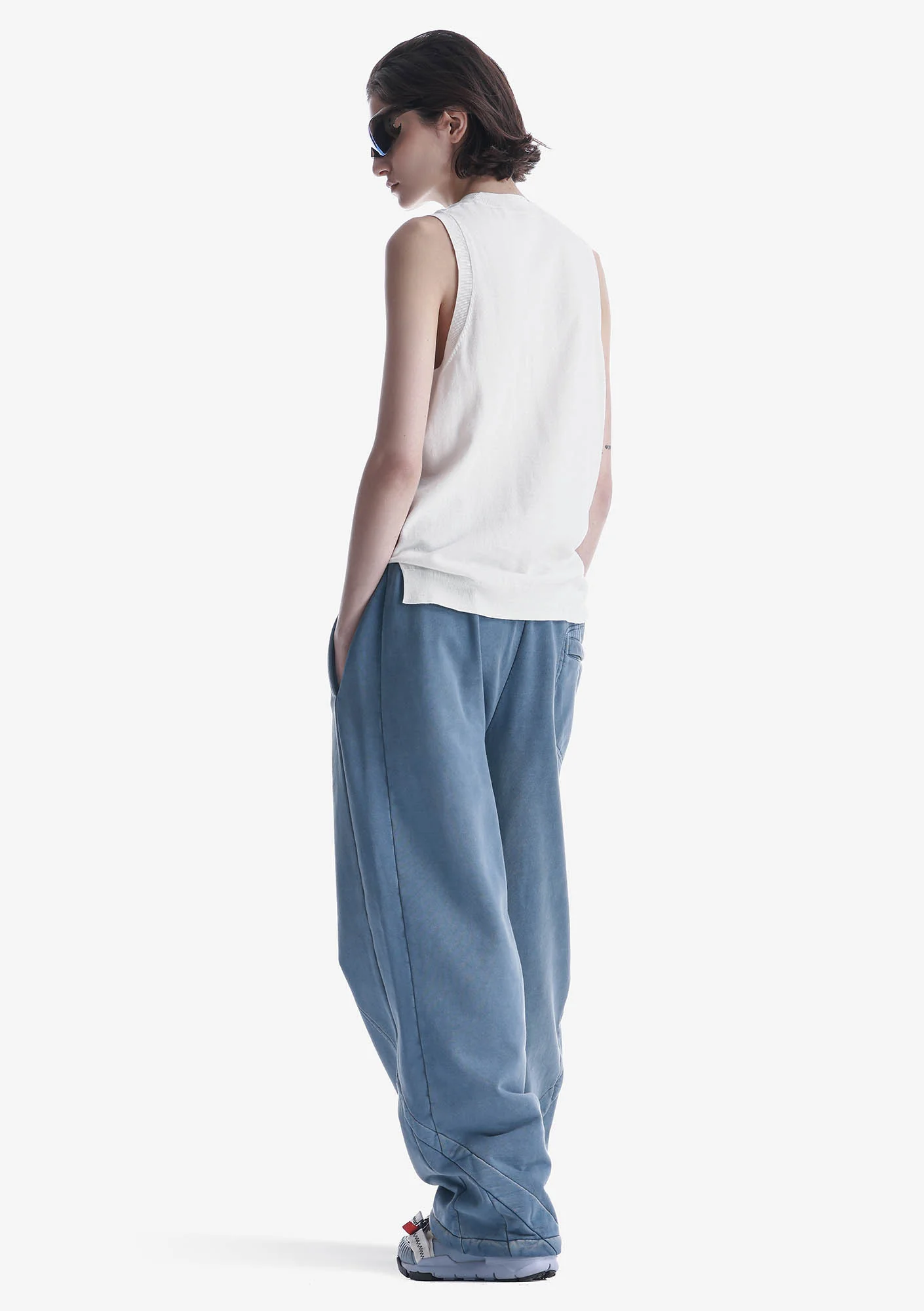 FRISSON Wide Jersey Pants Rw220 - Image 32