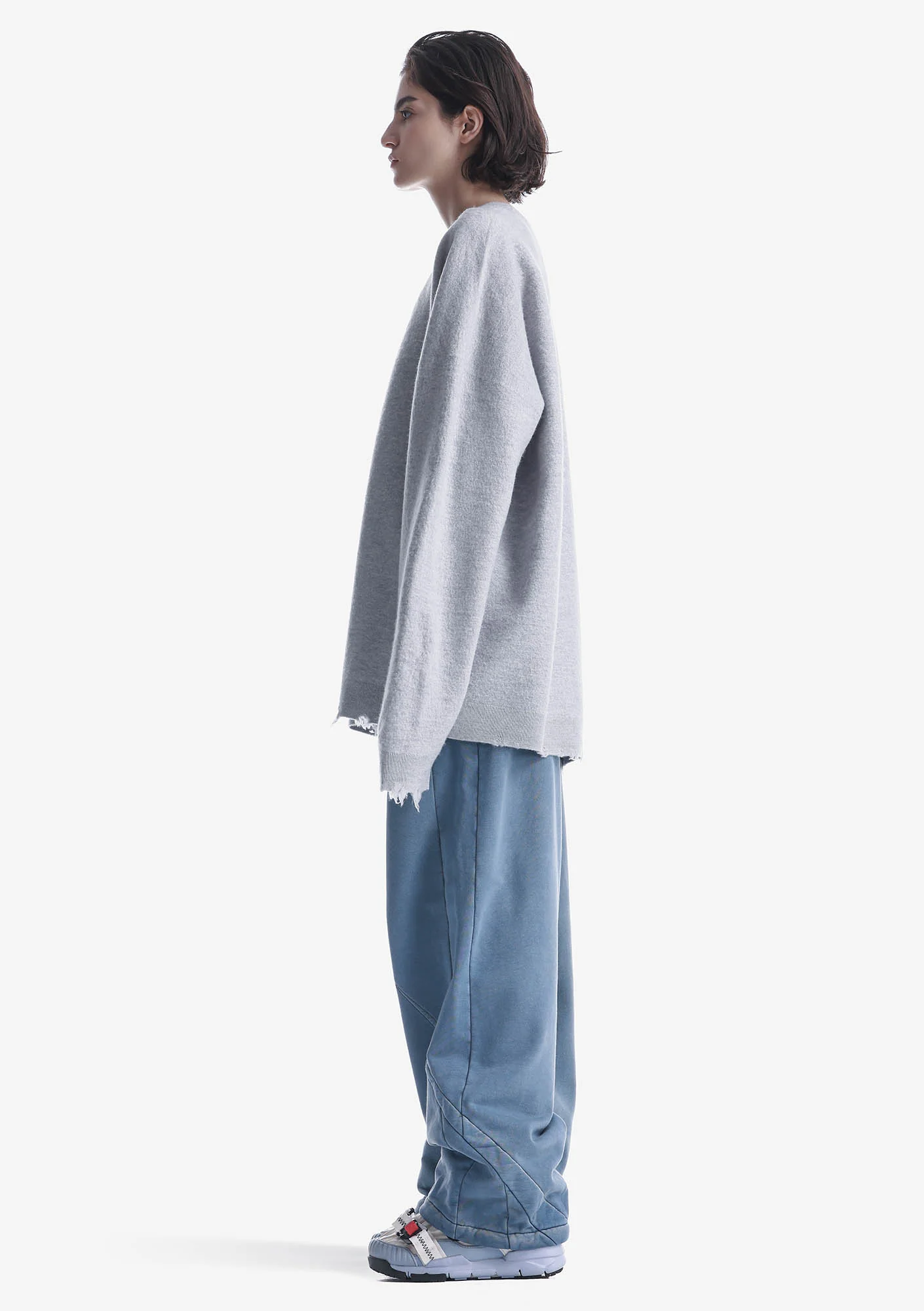 FRISSON Wide Jersey Pants Rw220 - Image 43