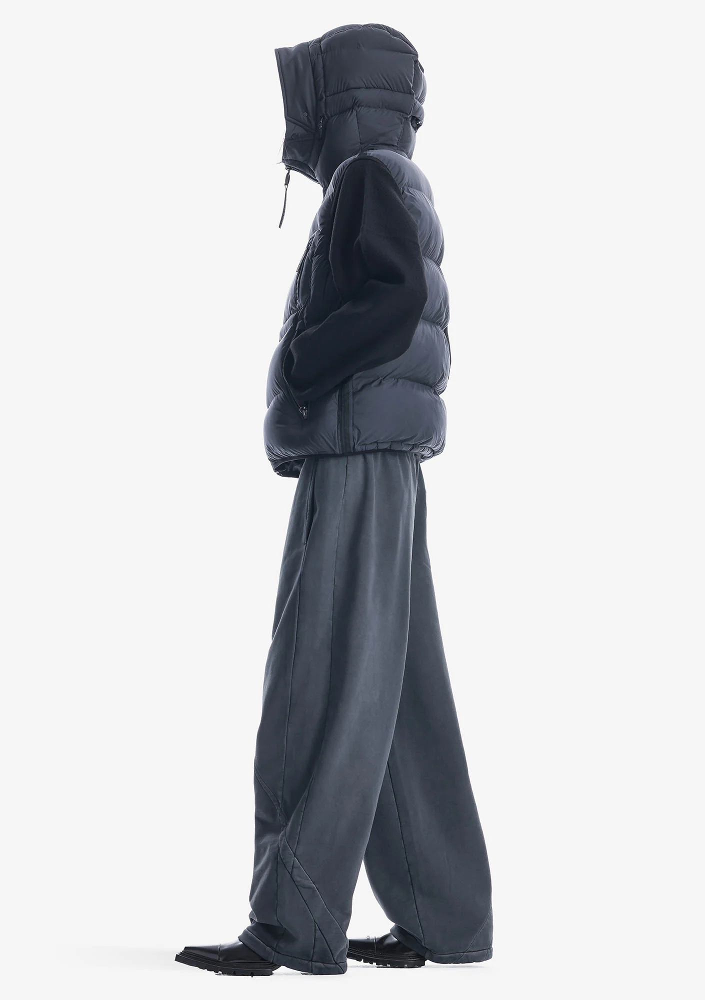 FRISSON Wide Jersey Pants Rw220 - Image 7